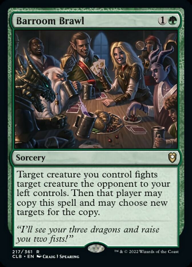 Barroom Brawl [Commander Legends: Battle for Baldur's Gate] | Fandemonia Ltd