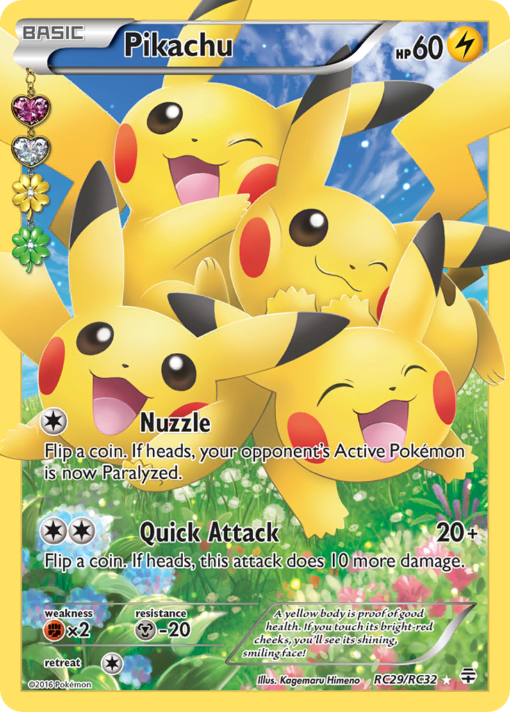 Pikachu (RC29/RC32) [XY: Generations] | Fandemonia Ltd