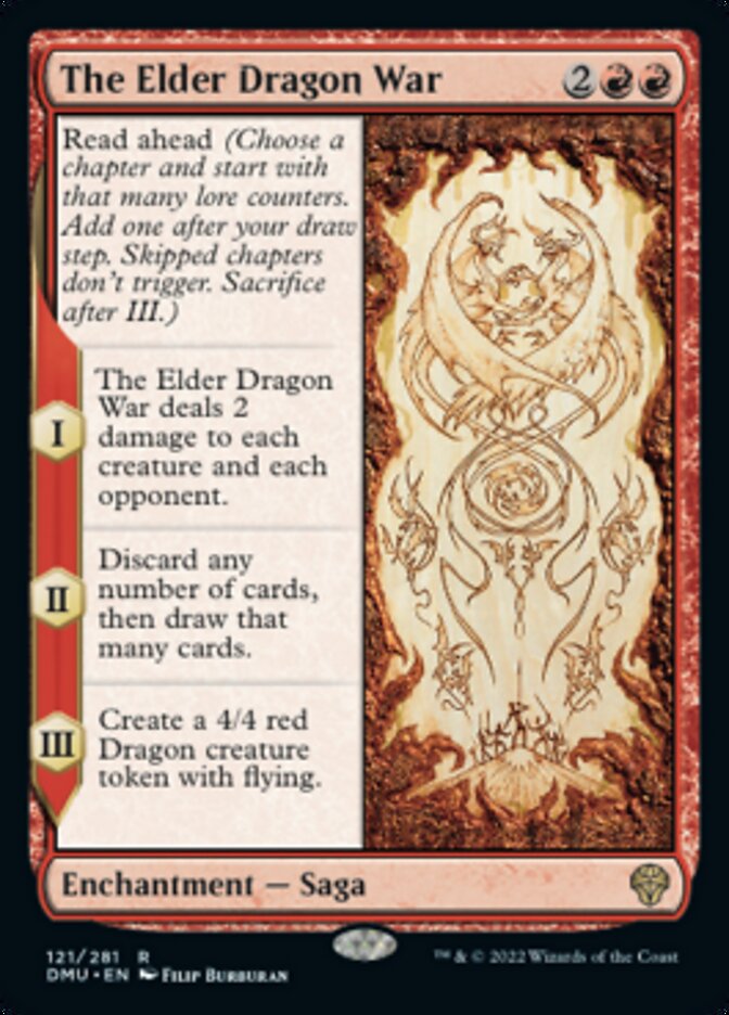 The Elder Dragon War [Dominaria United] | Fandemonia Ltd