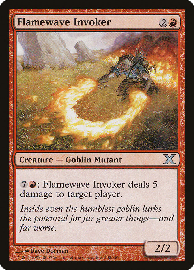 Flamewave Invoker [Tenth Edition] | Fandemonia Ltd