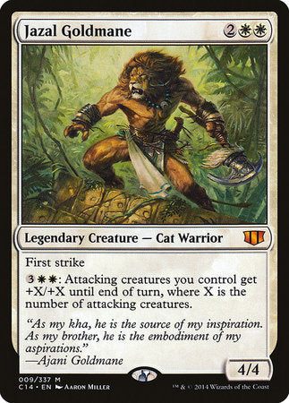 Jazal Goldmane [Commander 2014] | Fandemonia Ltd