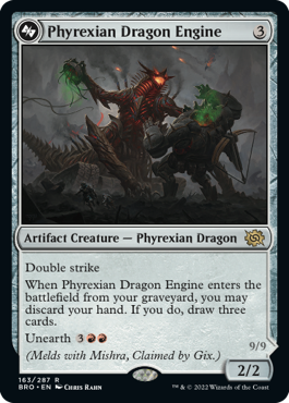 Phyrexian Dragon Engine [The Brothers' War] | Fandemonia Ltd