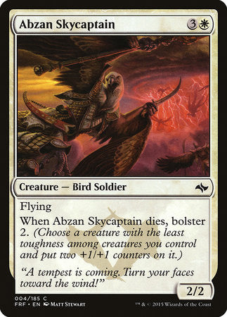 Abzan Skycaptain [Fate Reforged] | Fandemonia Ltd