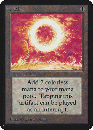 Sol Ring [Limited Edition Alpha] | Fandemonia Ltd