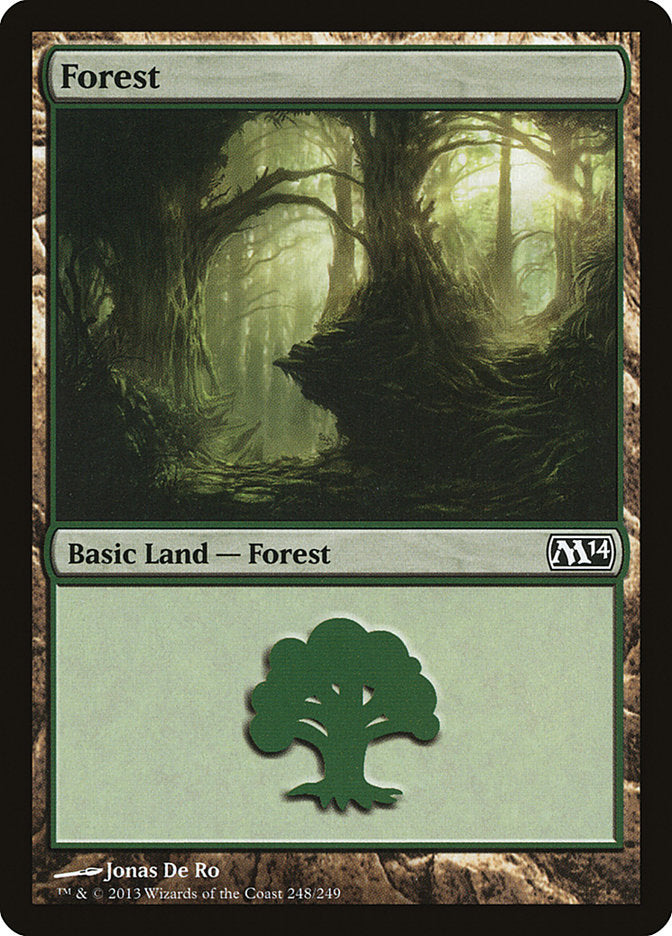 Forest (248) [Magic 2014] | Fandemonia Ltd