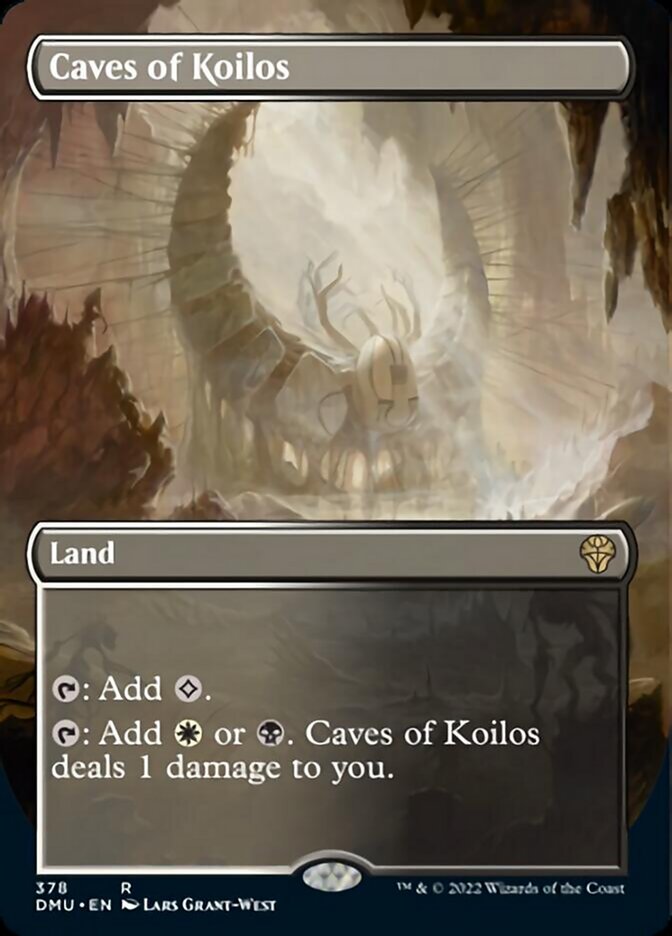 Caves of Koilos (Borderless Alternate Art) [Dominaria United] | Fandemonia Ltd