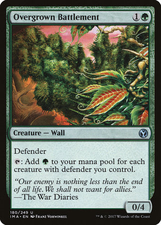 Overgrown Battlement [Iconic Masters] | Fandemonia Ltd