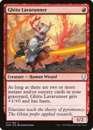 Ghitu Lavarunner [Dominaria] | Fandemonia Ltd