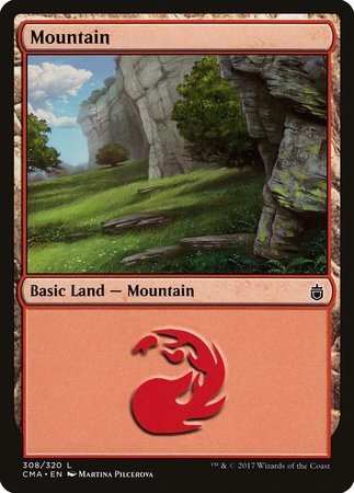 Mountain (308) [Commander Anthology] | Fandemonia Ltd