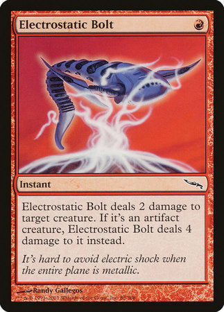 Electrostatic Bolt [Mirrodin] | Fandemonia Ltd
