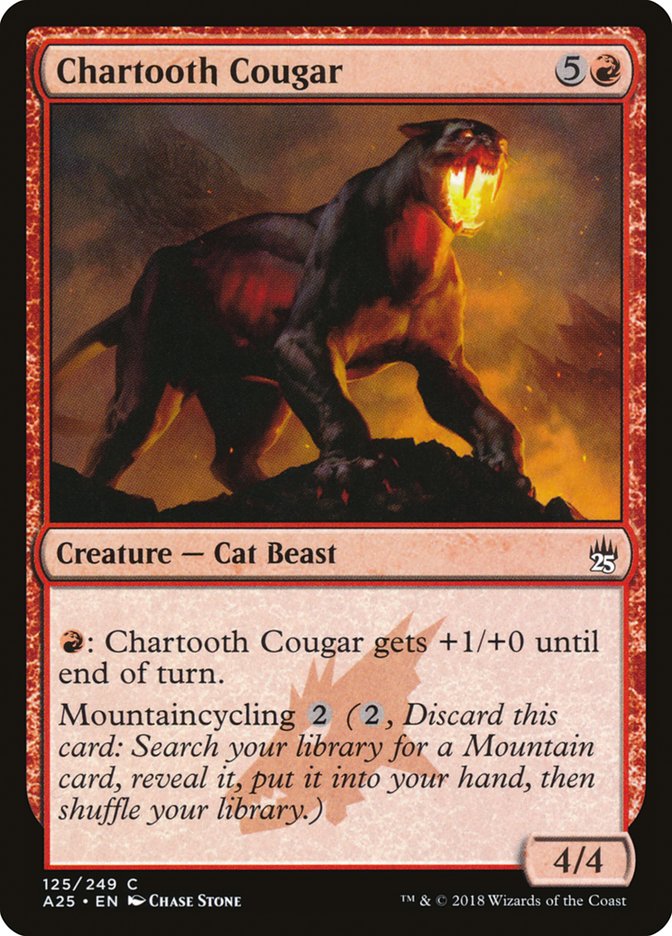 Chartooth Cougar [Masters 25] | Fandemonia Ltd