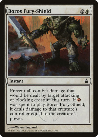 Boros Fury-Shield [Ravnica: City of Guilds] | Fandemonia Ltd