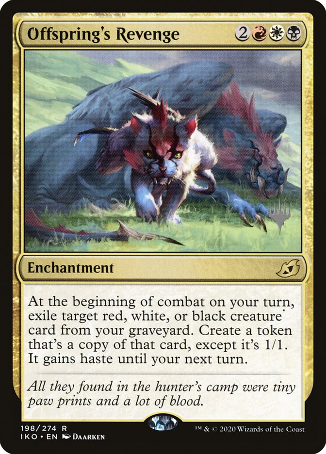 Offspring's Revenge (Promo Pack) [Ikoria: Lair of Behemoths Promos] | Fandemonia Ltd