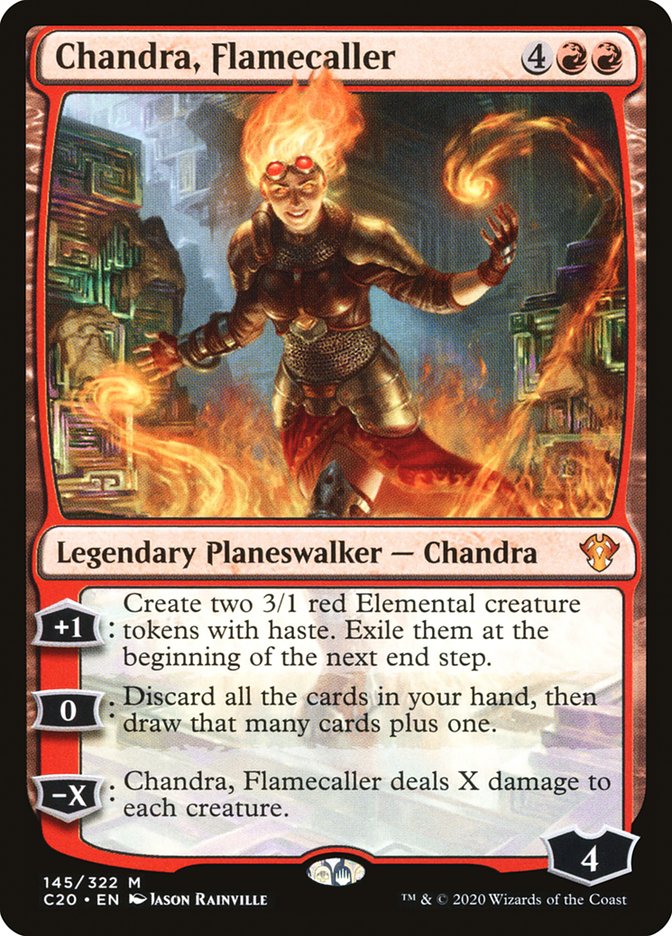 Chandra, Flamecaller [Commander 2020] | Fandemonia Ltd