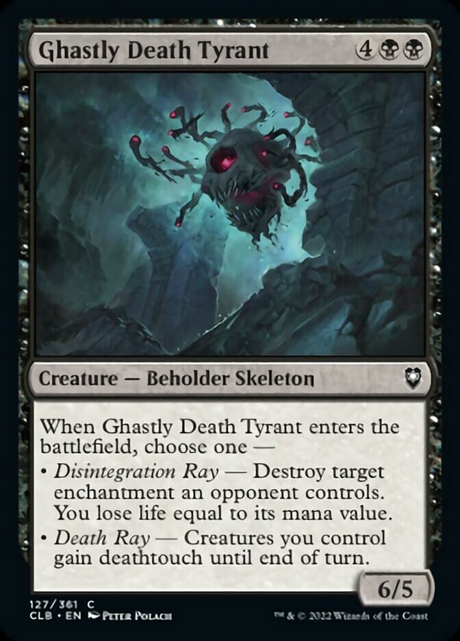 Ghastly Death Tyrant [Commander Legends: Battle for Baldur's Gate] | Fandemonia Ltd