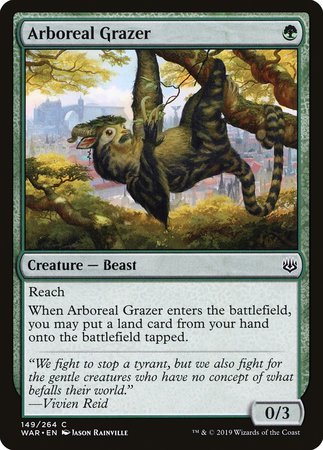 Arboreal Grazer [War of the Spark] | Fandemonia Ltd