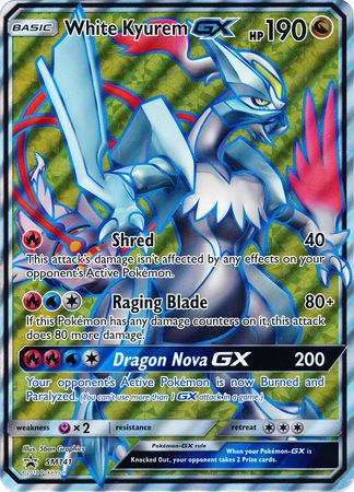 White Kyurem GX (SM141) (Jumbo Card) [Sun & Moon: Black Star Promos] | Fandemonia Ltd