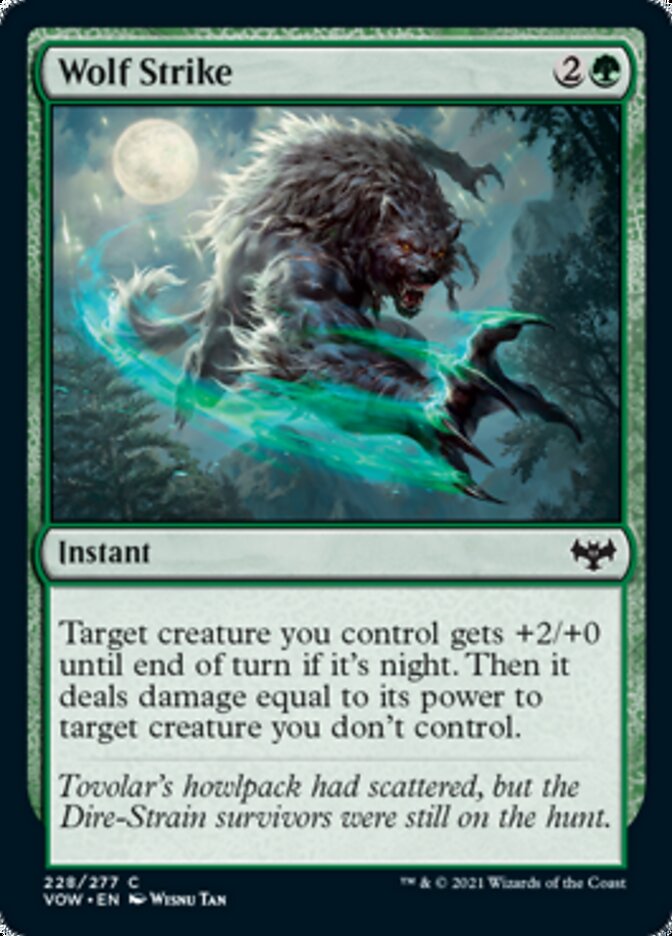 Wolf Strike [Innistrad: Crimson Vow] | Fandemonia Ltd
