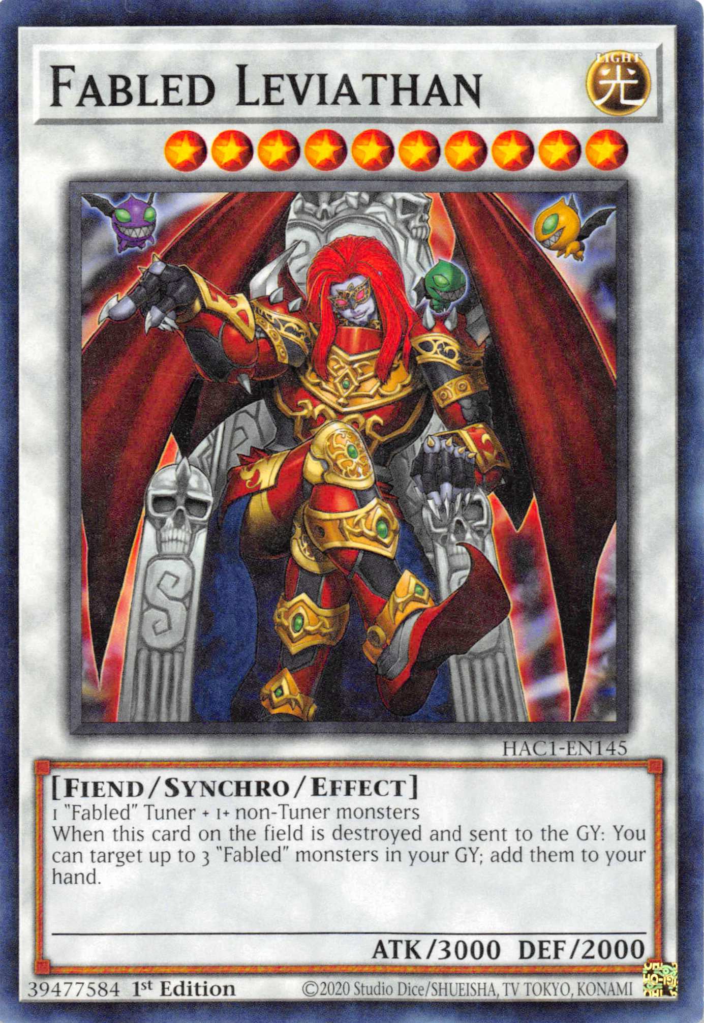 Fabled Leviathan [HAC1-EN145] Common | Fandemonia Ltd