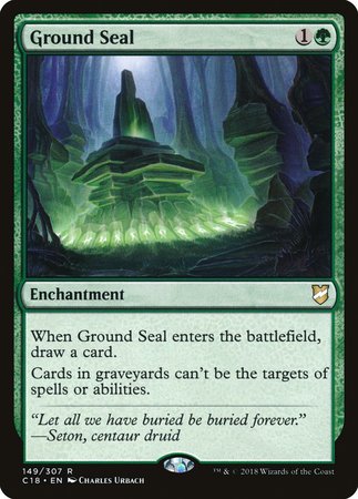 Ground Seal [Commander 2018] | Fandemonia Ltd