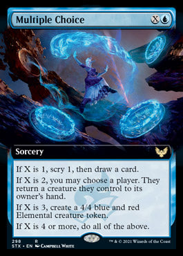 Multiple Choice (Extended) [Strixhaven: School of Mages] | Fandemonia Ltd