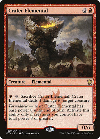 Crater Elemental [Dragons of Tarkir] | Fandemonia Ltd