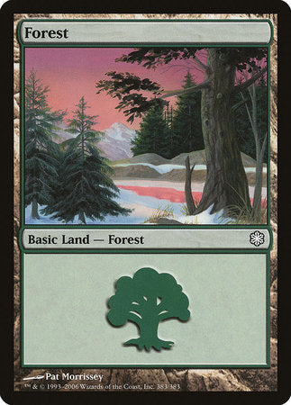 Forest (383) [Coldsnap Theme Decks] | Fandemonia Ltd