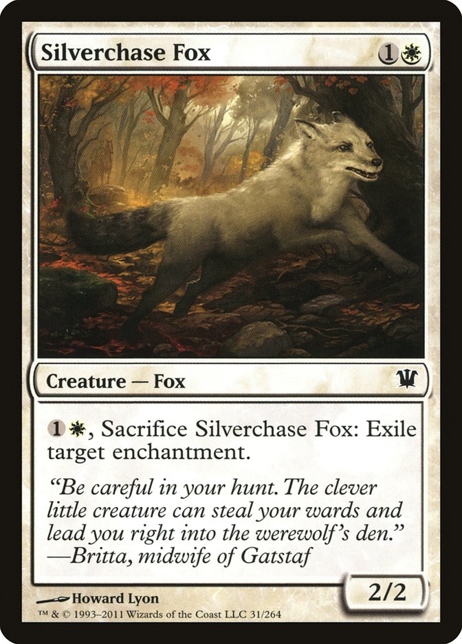 Silverchase Fox [Innistrad] | Fandemonia Ltd