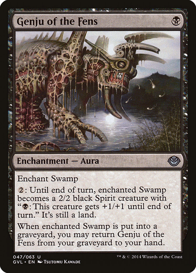 Genju of the Fens (Garruk vs. Liliana) [Duel Decks Anthology] | Fandemonia Ltd