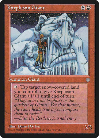 Karplusan Giant [Ice Age] | Fandemonia Ltd