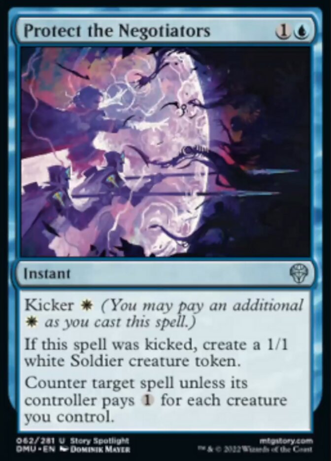 Protect the Negotiators [Dominaria United] | Fandemonia Ltd