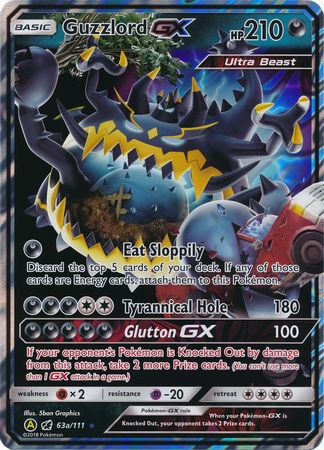 Guzzlord GX (63a/111) (Jumbo Card) [Sun & Moon: Crimson Invasion] | Fandemonia Ltd