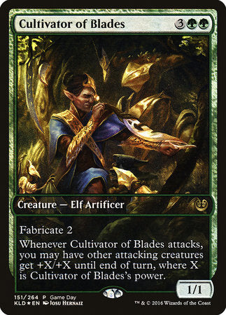 Cultivator of Blades [Kaladesh Promos] | Fandemonia Ltd