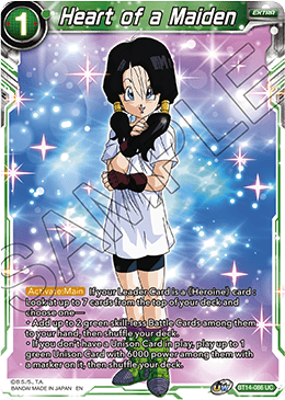 Heart of a Maiden (BT14-086) [Cross Spirits] | Fandemonia Ltd