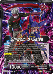Shroom & Salsa // Demon God Shroom & Salsa, Deadly Genius (BT18-122) [Dawn of the Z-Legends Prerelease Promos] | Fandemonia Ltd