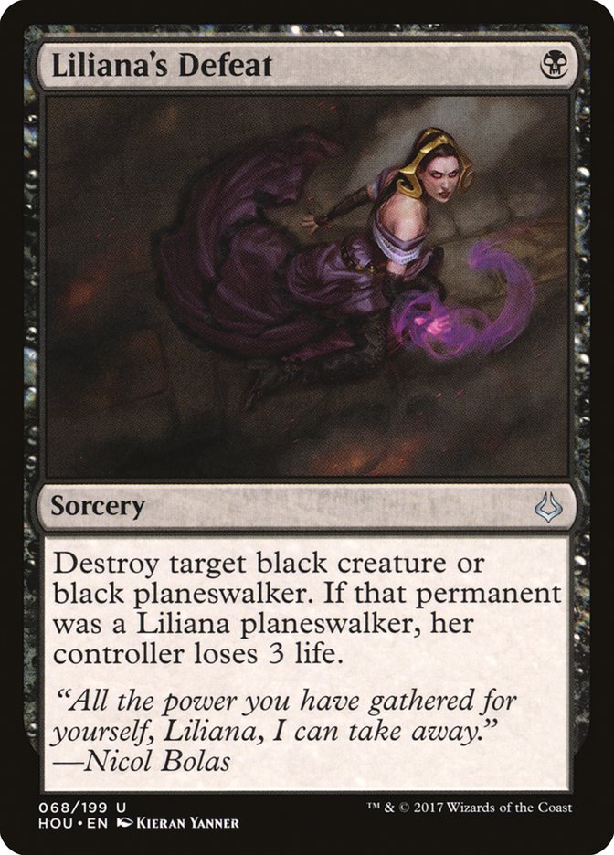 Liliana's Defeat [Hour of Devastation] | Fandemonia Ltd