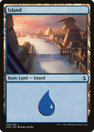 Island (258) [Amonkhet] | Fandemonia Ltd