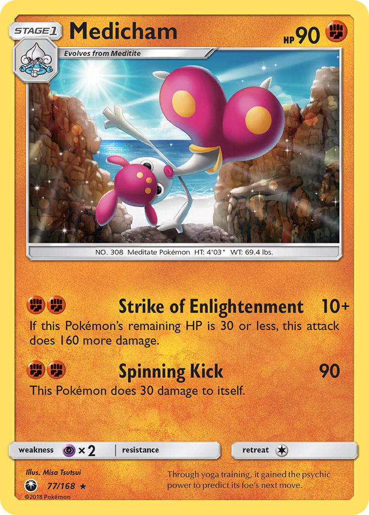 Medicham (77/168) [Sun & Moon: Celestial Storm] | Fandemonia Ltd