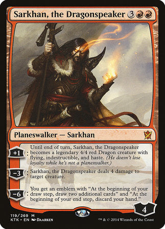 Sarkhan, the Dragonspeaker [Khans of Tarkir] | Fandemonia Ltd