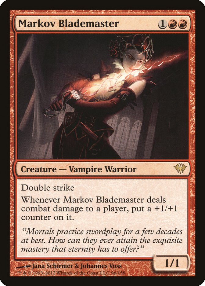 Markov Blademaster [Dark Ascension] | Fandemonia Ltd