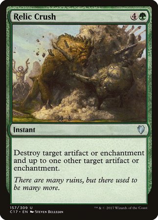 Relic Crush [Commander 2017] | Fandemonia Ltd