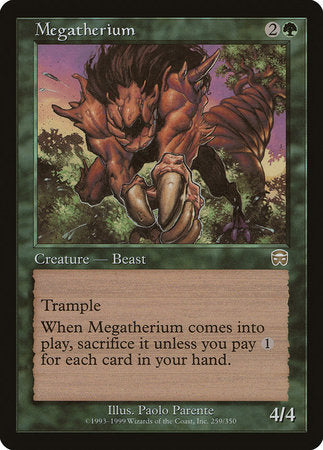 Megatherium [Mercadian Masques] | Fandemonia Ltd