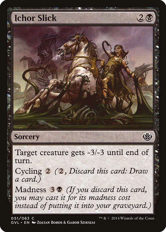 Ichor Slick (Garruk vs. Liliana) [Duel Decks Anthology] | Fandemonia Ltd