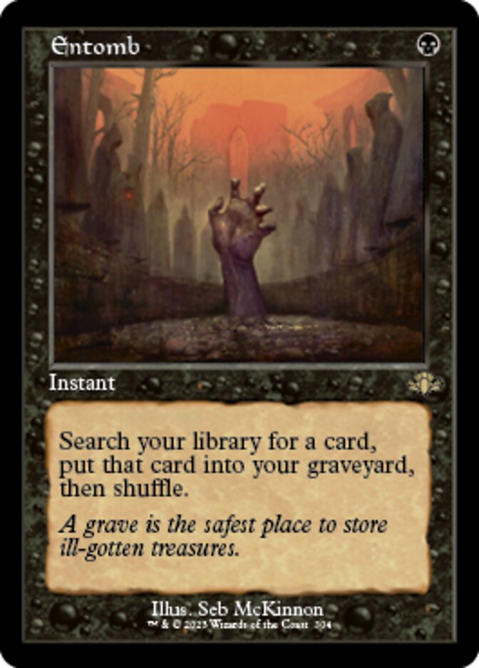 Entomb (Retro) [Dominaria Remastered] | Fandemonia Ltd