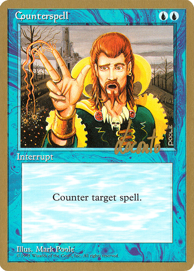 Counterspell (Michael Loconto) [Pro Tour Collector Set] | Fandemonia Ltd