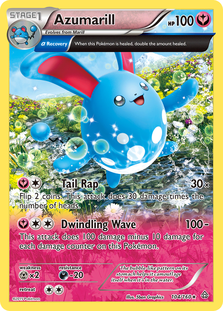 Azumarill (104/160) [XY: Primal Clash] | Fandemonia Ltd