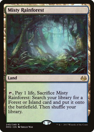 Misty Rainforest [Modern Masters 2017] | Fandemonia Ltd