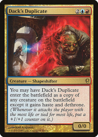 Dack's Duplicate [Conspiracy] | Fandemonia Ltd