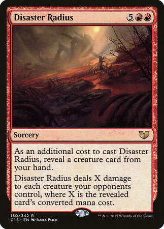 Disaster Radius [Commander 2015] | Fandemonia Ltd