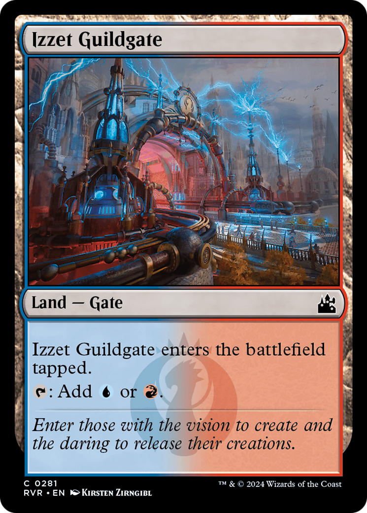 Izzet Guildgate [Ravnica Remastered] | Fandemonia Ltd